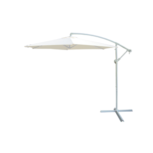OMBRELLONE ALL.LAT. QUADRO MT.3 BIANCO C/AIR